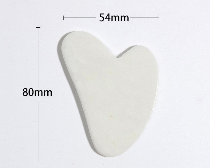 White Gua Sha Facial Sculpting Set